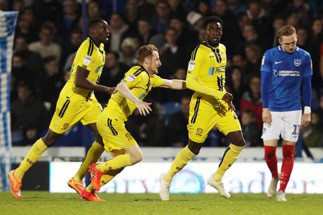 Burton's draw at Fratton Park helped Peterborough and Sunderland cut the gap to leaders Pompey. Picture: Carl Thomas