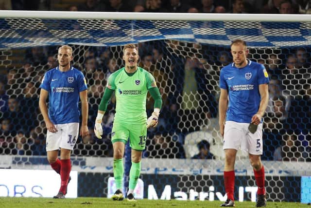 Devante Cole netted Burton's equaliser against Pompey. Picture: Joe Pepler