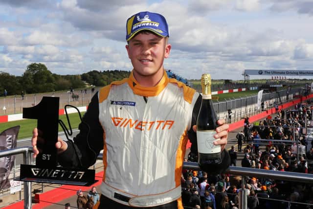 Racing driver Max Bird