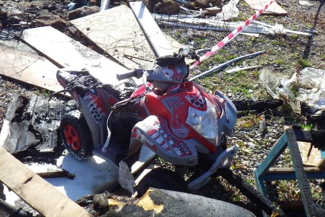 Pictures show scale of 'worst-ever' fly-tip site in the area. Picture Tom Cotterill