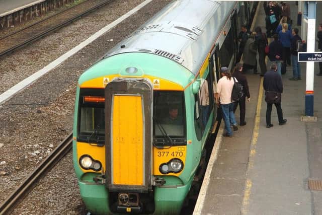 Havant train station - close to where the incident occurred.
