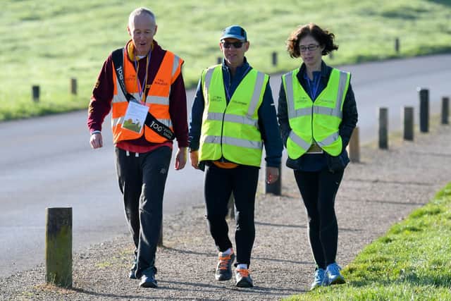 It was a lovely morning for Fareham parkrun with 240 people completing the course. Pictures: Neil Marshall