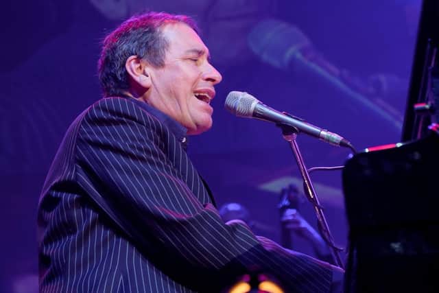 Jools Holland at Portsmouth Guildhall as part of the A Year and a Fraction of a Second exhibition. Picture by Vernon Nash