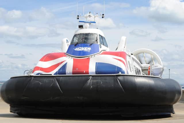 Unreliable - the new hovercraft Solent Flyer.