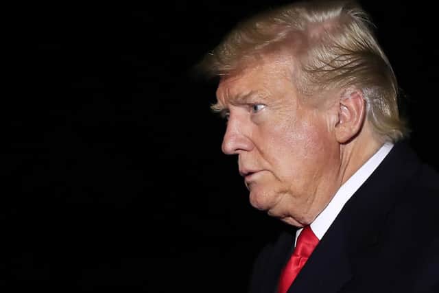 President Trump wants to start building ballistic missiles. Picture: AP Photo/Manuel Balce Ceneta
