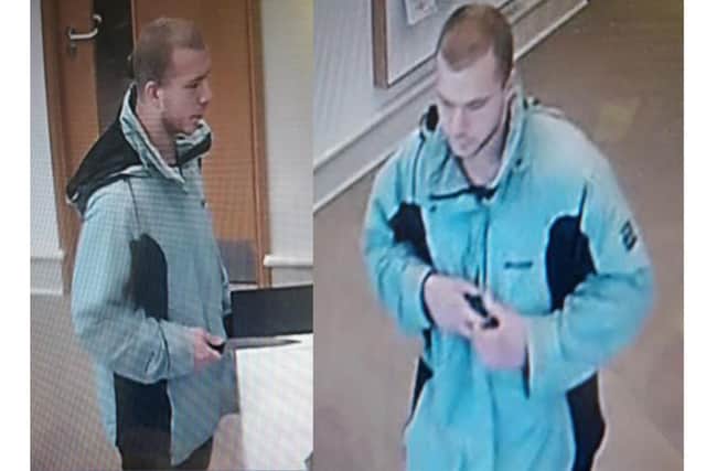 Police have launched a CCTV appeal after a robbery at a bank in Portsmouth. Picture: Hampshire Constabulary