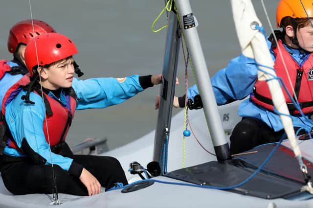 Sidney Raeside, left, and Billy Carr, both 11.