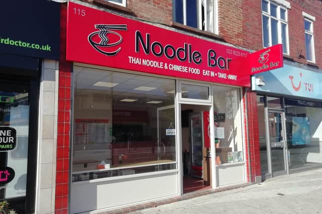 Noodle Bar, London Road, Waterlooville.