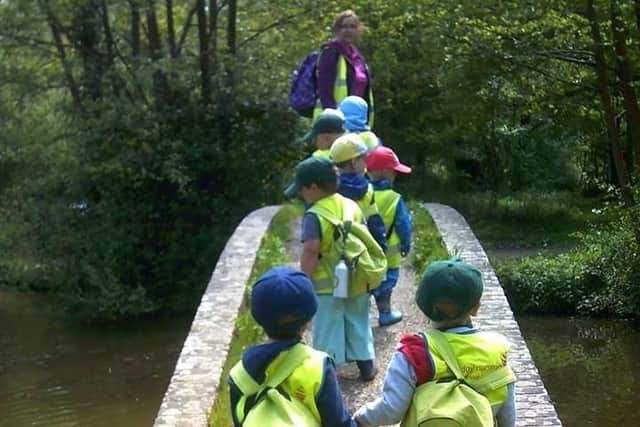 Youngsters from Tops Day Nurseries, Havant. Picture: Supplied