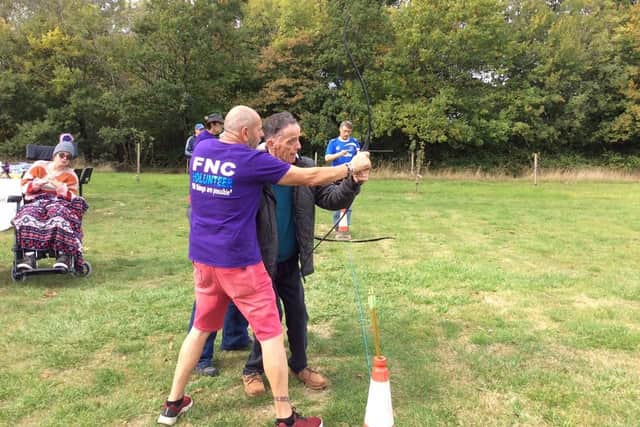 Archery equipment was stolen from The Friday Night Club's outdoor container in Mayles Lane, Fareham