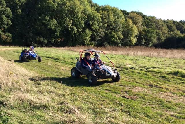 The off-road buggies were stolen from The Friday Night Club's outdoor container in Mayles Lane, Fareham