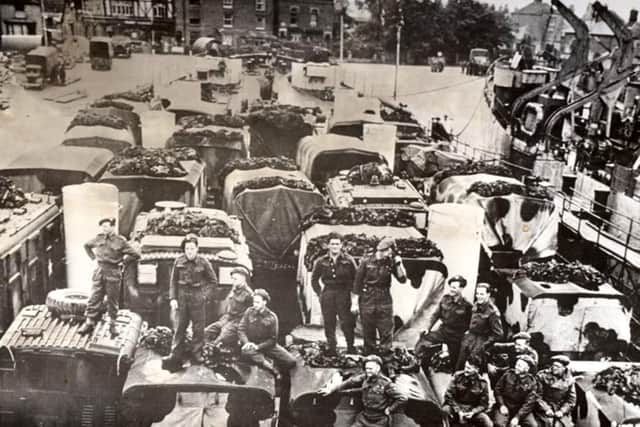 Preparing for D-Day. Picture: Ted Saunders Collection