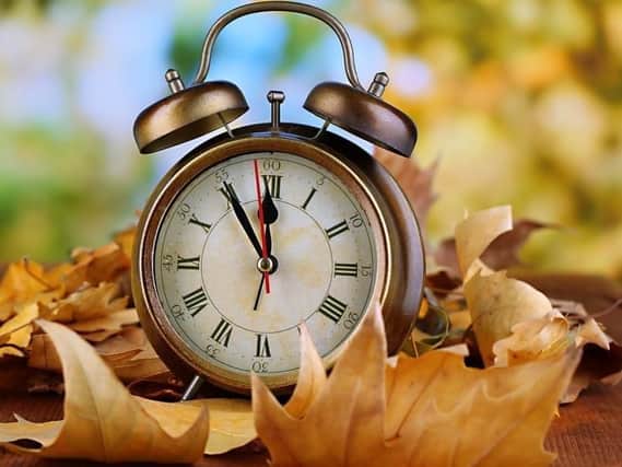 Here is when the clocks go back