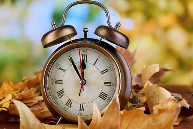 Here is when the clocks go back