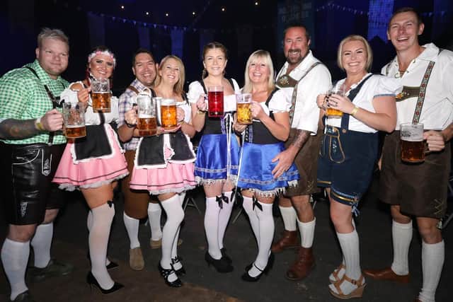 Portsmouth Oktoberfest, Castle Fields, Southsea Picture: Chris Moorhouse