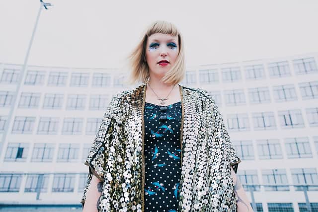Laura Kidd, aka She Makes War in 2018. Picture by Ania Shrimpton