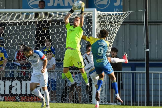 Hawks keeper Ben Dudzinski. Picture: Keith Woodland