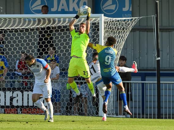 Hawks keeper Ben Dudzinski. Picture: Keith Woodland