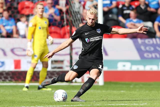 Pompey defender Jack Whatmough. Picture: Joe Pepler