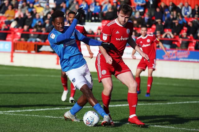 Jamal Lowe. Picture: Joe Pepler