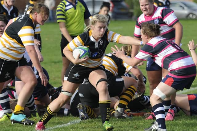 The Valkyries produced some excellent rugby to progress. Picture: Ian Hargreaves