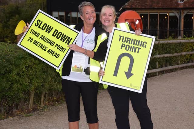 Reception manager Hayley Barker and care co-ordinator Vicki Rowe-Shawyer. Picture: Peter Stoddard