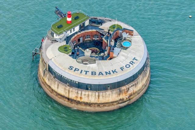 Spitbank Fort. Picture: Shaun Roster
