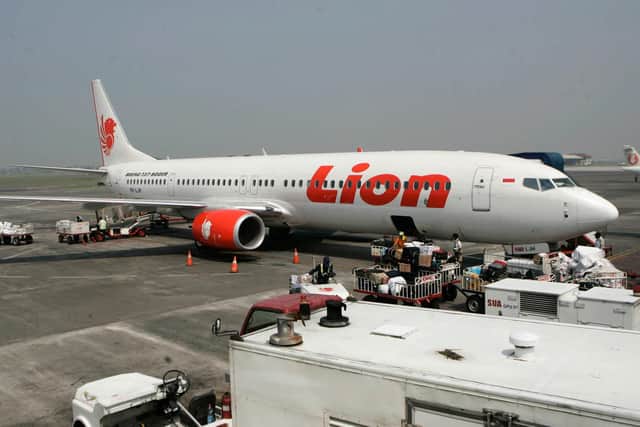 A 2012 picture of a Lion passenger plane. Picture: AP Photo/Trisnadi