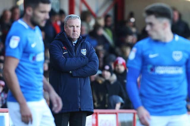 Kenny Jackett's side are now out of action on Saturday, November 17. Picture: Joe Pepler