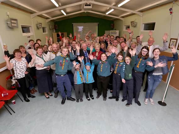 Members of 1st Fareham Scout Group are raising money for an extension to their hut
