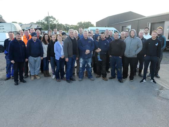 Representatives of some of the 55 businesses in Bury Farm in Curbridge, facing eviction to make way for the 3,500 home North Whiteley Development. They feel they have not had enough support from the LEP and Winchester City Council.