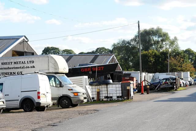 Some of the 55 businesses in Bury Farm in Curbridge, facing eviction to make way for the 3,500 home North Whiteley Development. They feel they have not had enough support from the LEP and Winchester City Council.