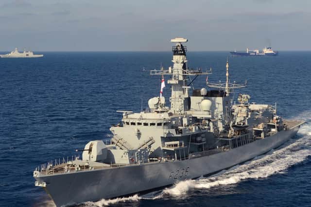 HMS Montrose is set sail on a three-year mission overseas.