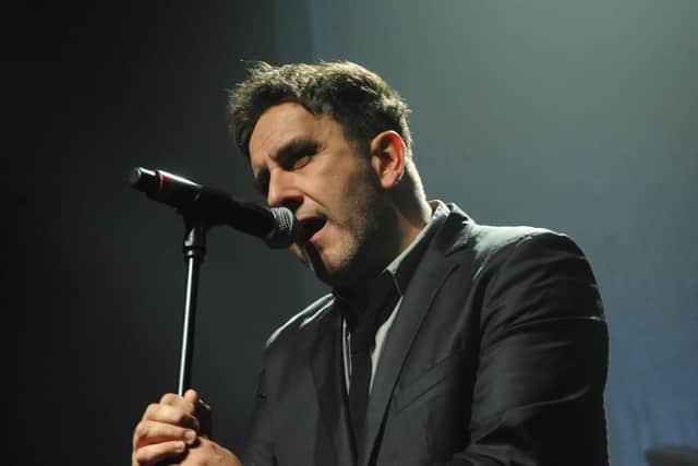 Lead singer Terry Hall from the Specials performing at Portsmouth Guildhall. Picture: Paul Windsor