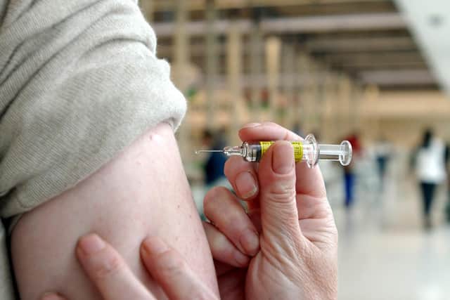 Flu jab. Picture: Myung Jung Kim/PA Wire
