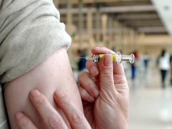 Flu jab. Picture: Myung Jung Kim/PA Wire
