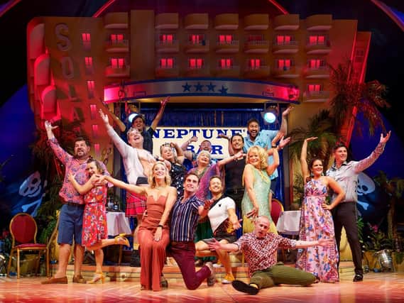 The cast of Benidorm Live in action. Picture by Paul Coltas
