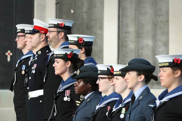 Armed forces personnel and veterans can travel for free on South Western Railway services on Remembrance Sunday. Picture: L(Phot) Barry Wheeler