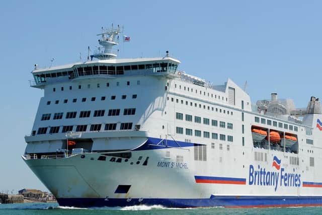 Brittany Ferries. Picture: Sarah Standing