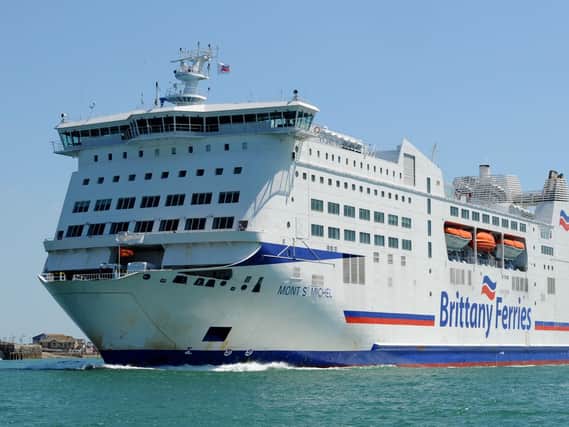Brittany Ferries. Picture: Sarah Standing