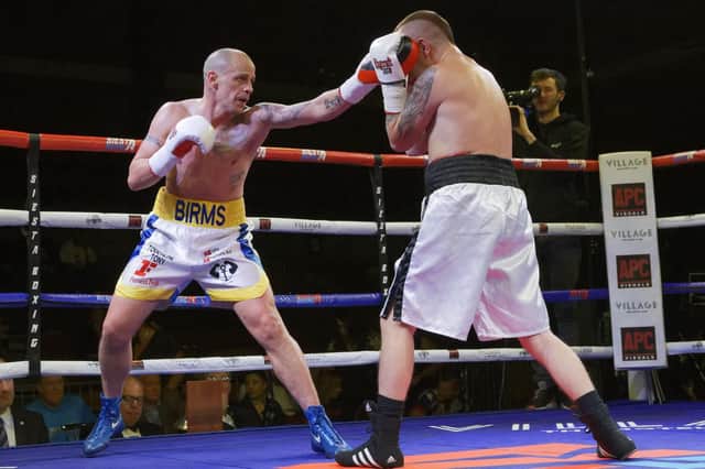 Dave Birmingham had his best fight to date in the Southsea show. Picture: Neil Marshall