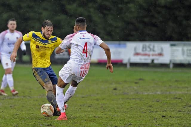 Steve Hutchings scored a double in Moneyfields' draw.