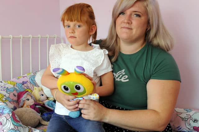 Tilly Young, left, with her mother Hana. Picture: Malcolm Wells