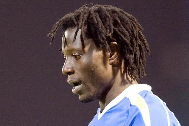 Benjani Mwaruwari. Picture: Barry Zee