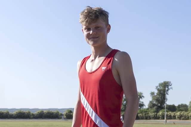 City of Portsmouth athlete Elliott Evans. Picture: Paul Smith