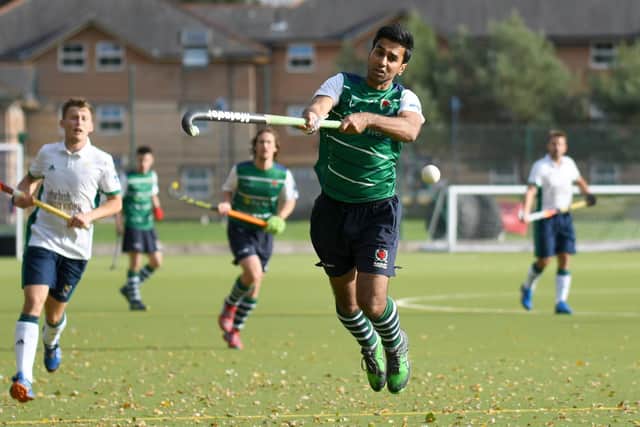 Indy Laly in action for Havant during the derby win against Chichester. Picture: Neil Marshall