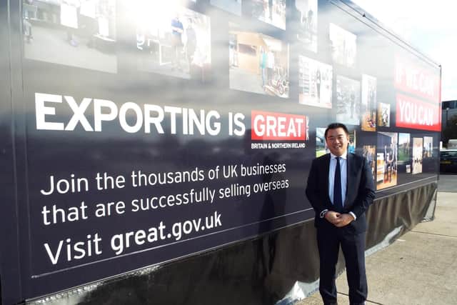 Alan Mak MP at the Export Hub Roadshow