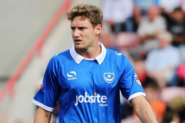 Maidenhead striker Ryan Bird during his Pompey playing days