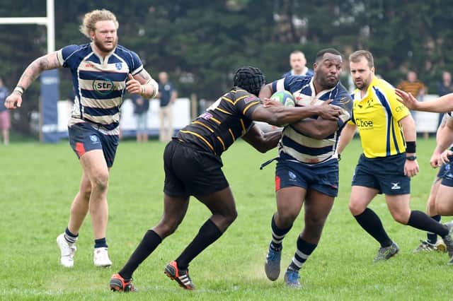 Havant are getting ready for their first home match of the season on their new pitch at Hooks Lane. Picture: Neil Marshall