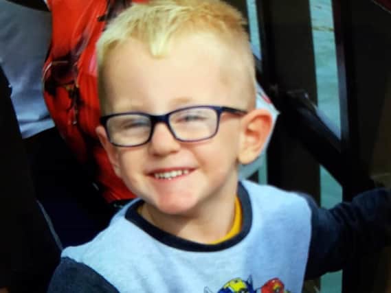 Leo Durrington, 3, is fighting for his life. Picture: Greater Manchester Police/PA Wire